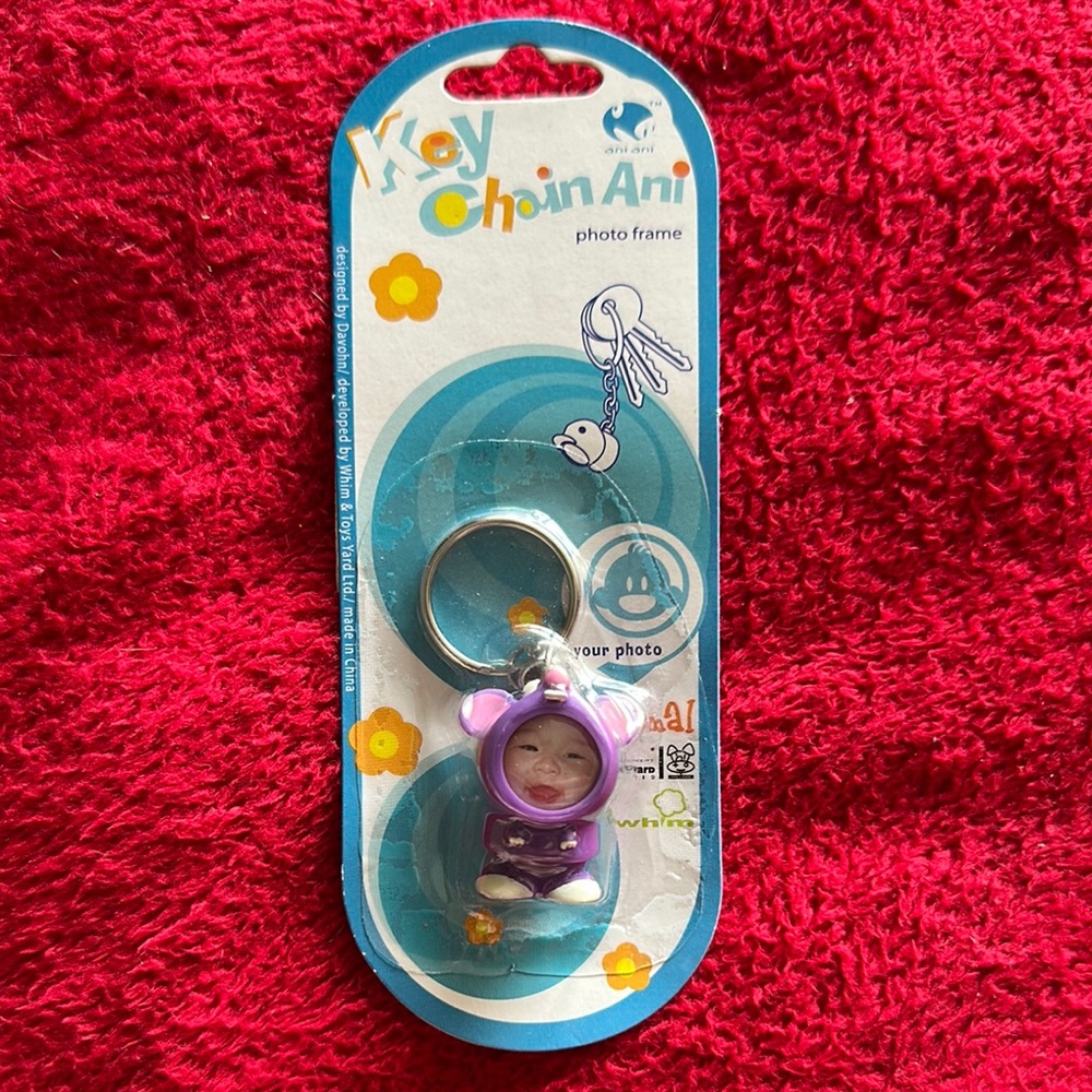 Mouse/Photo Insert Key Chain